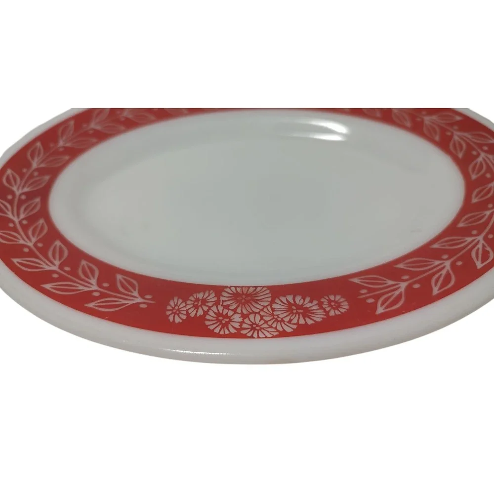 Vintage‎ Corning Decor Platter Oval Serving Dish Laurel Leaf Pattern 79 415 USA